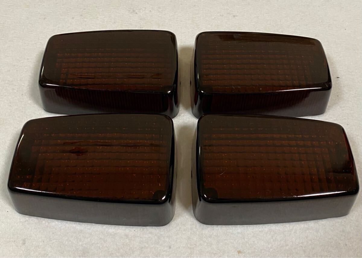 CB750F CB900F RC04 オレンジスモーク ウインカーレンズ 濃いめ クリアウィンカー 純正 黄ばみ テールレンズ マフラー 外装 シート拍卖