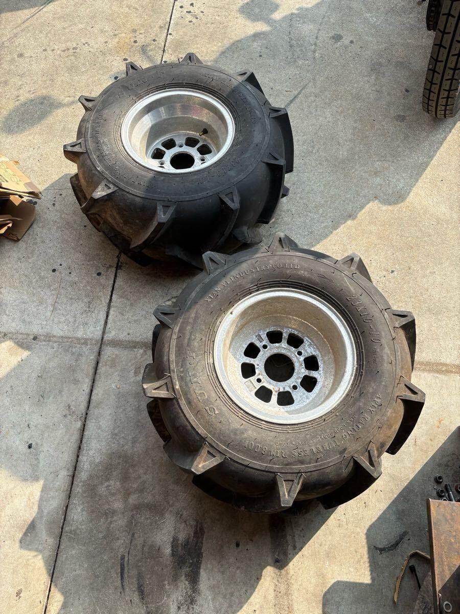 タイヤ 四輪バギー サンドタイヤ パドルタイヤ yf200 yf350 ブラスター バンシー ホイール 23×10-10拍卖