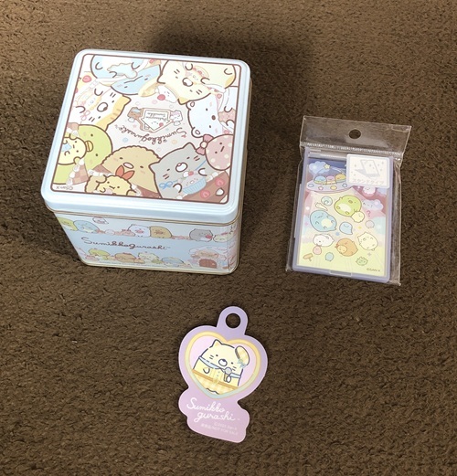 すみっコぐらし クッキー缶 ふしぎなおともだち ミニミラー 若菜そば ストロータグ ねこ拍卖