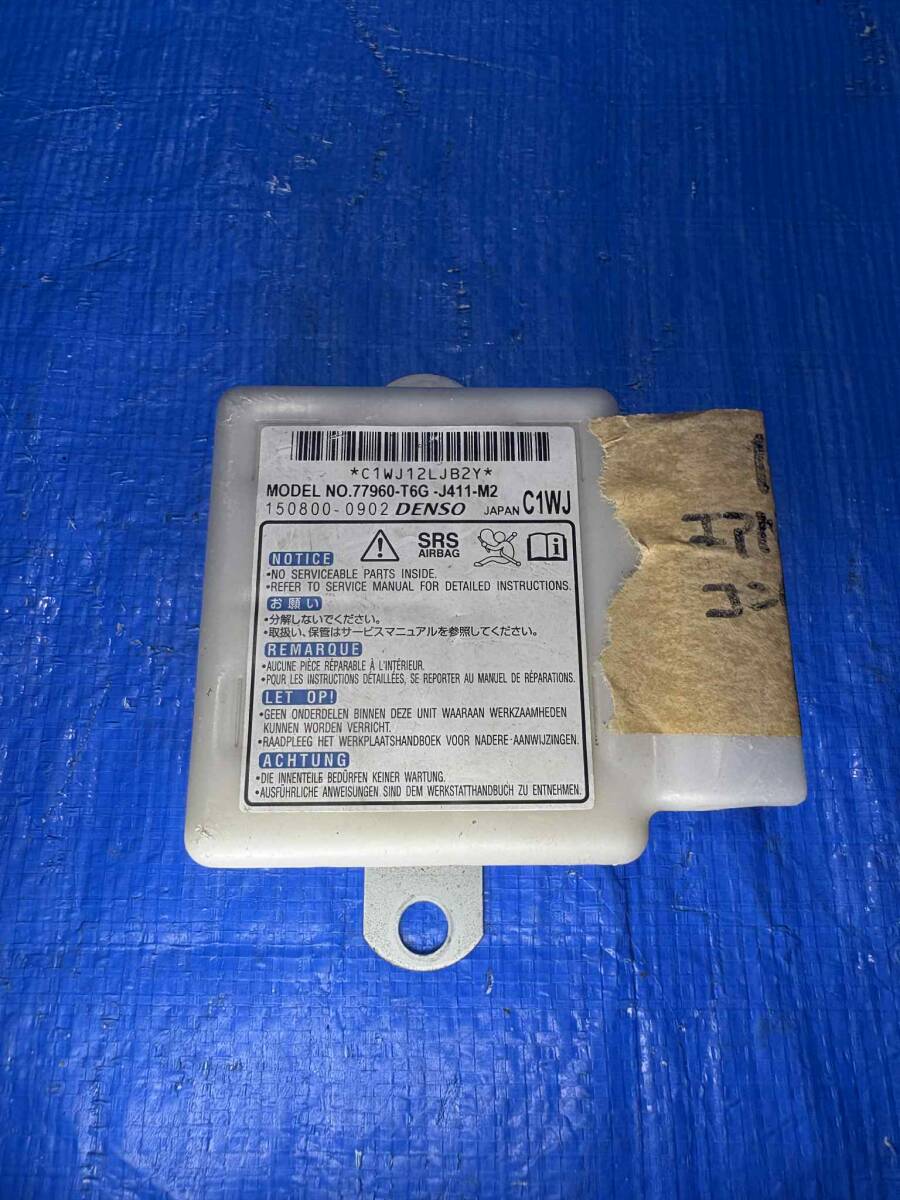 N-WGN JH1 エアバッグコンピューター 77960-T6G-J411-M2拍卖
