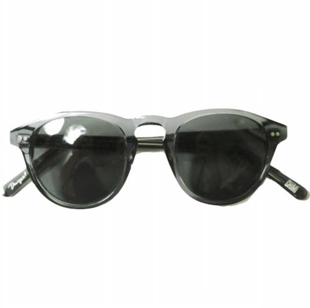 CHiMi チミ #002 GINGER ウェリントンサングラス Clear Black/Black 46□22 ユニセックス 眼鏡 メガネ g22274拍卖