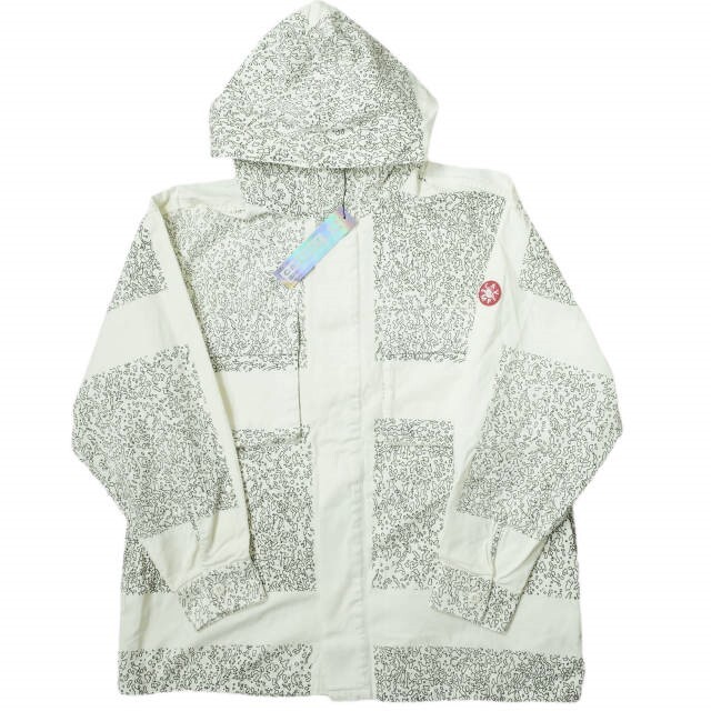 新品 C.E シーイー BLOCK NOISE COTTON JACKET ブロックノイズ モッズコート CES12JK03 L WHITE CAV EMPT WARM PARKA ジャケット f1161拍卖