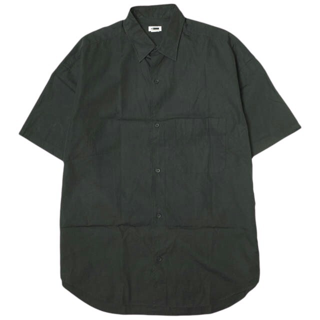 H BEAUTY&YOUTH エイチ THOMAS MASON BALLOON BIG SHORT SLEEVE SHIRT バルーンビッグショートスリーブシャツ 1216-299-2627 S ブラック拍卖