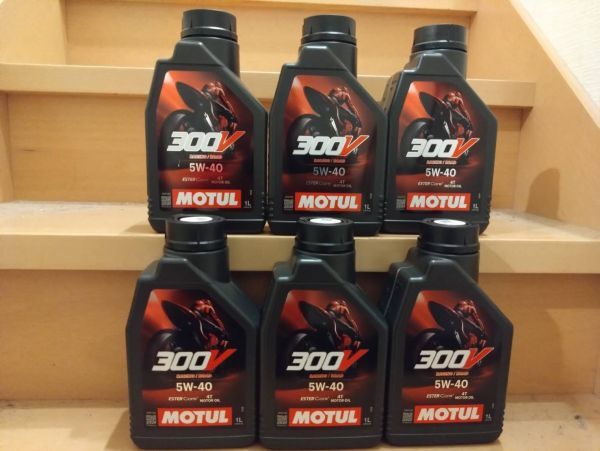 MOTUL モチュール 300V ファクトリーライン ロード レーシング 5W40 1L 6缶 6本 FACTORY LINE ROAD RACING 正規品拍卖