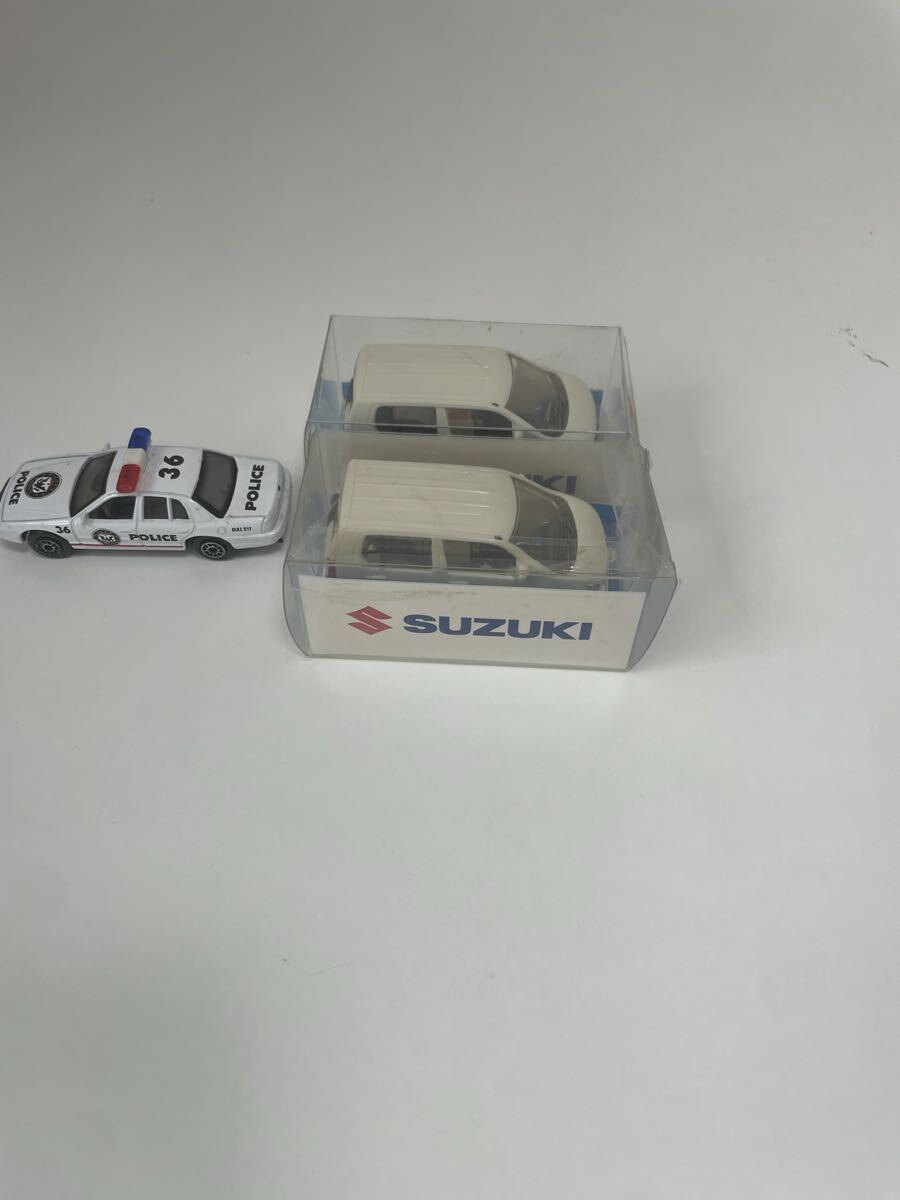 ワゴンR 2台 非売品 ミニカー パトカーセット拍卖