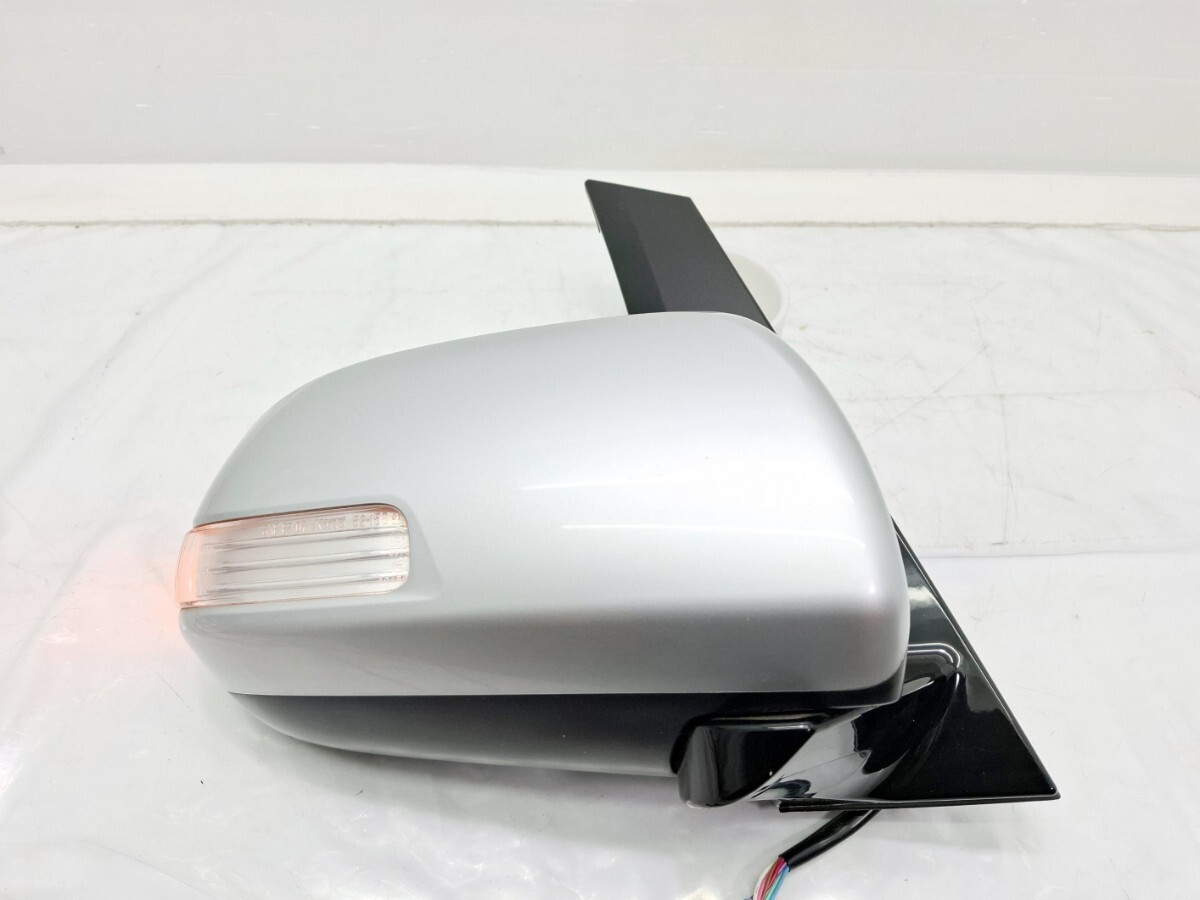 50系 エスティマ ACR50 GSR50 55 右 ドアミラー 運転席側 動作確認済 シルバー 銀 1F1 7ピン 7P サイド ブルーレンズ A2(30)拍卖
