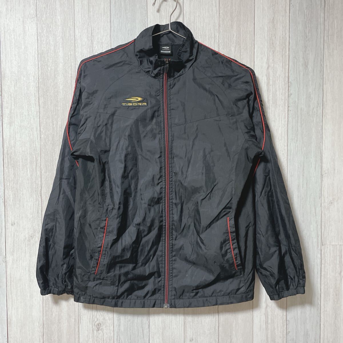 ティゴラ ウィンドブレーカー ジャケット ブラック ゴルフウェア 160サイズ R1拍卖