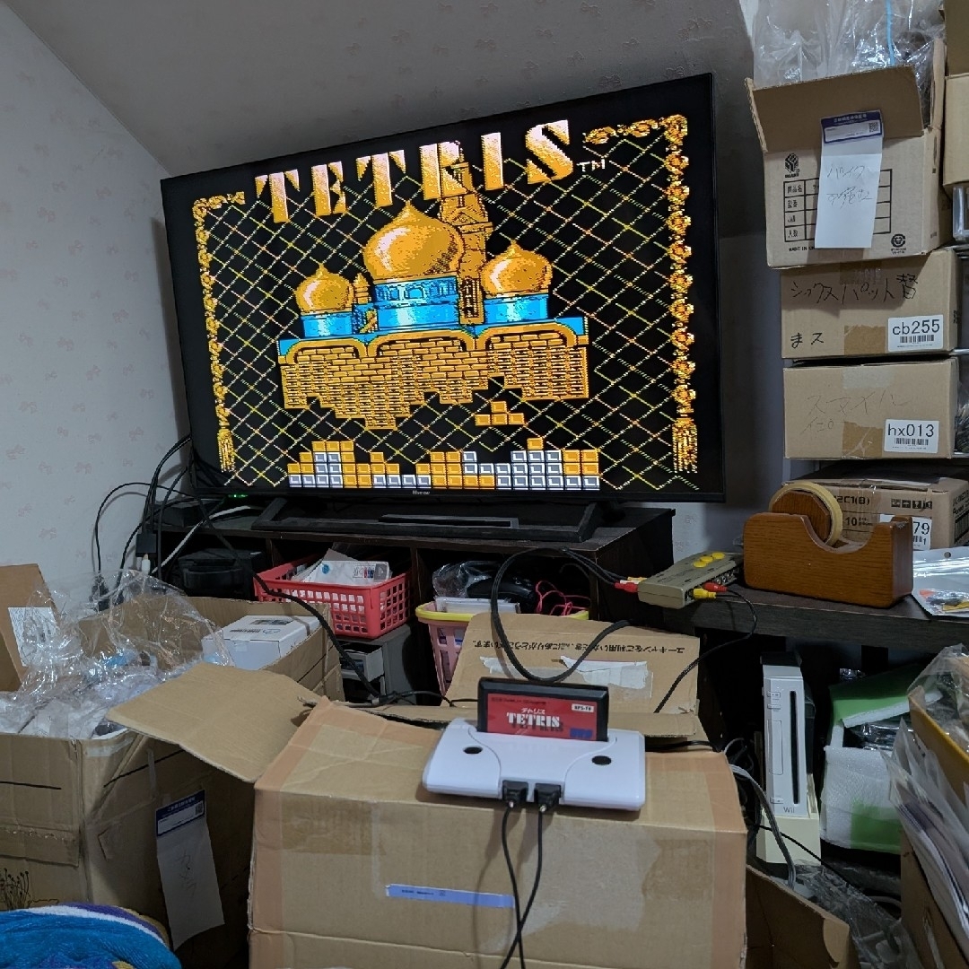 テトリス ファミコンソフト レトロゲーム拍卖