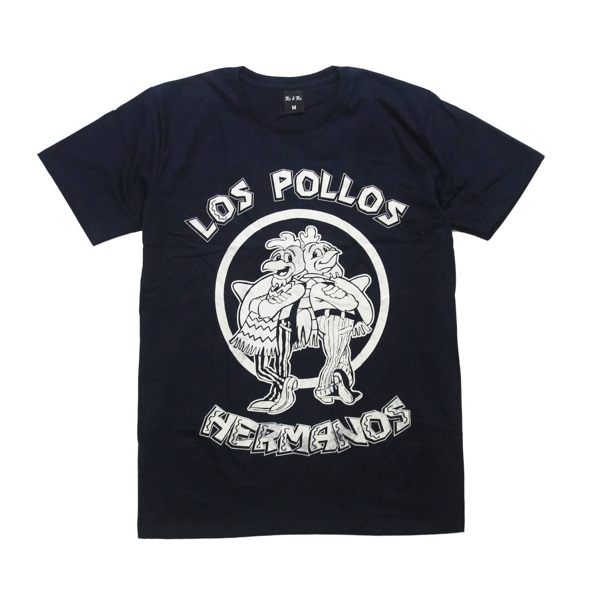 ブレイキングバッド ロスポジョス フライドチキン 海外ドラマ アメリカ ストリート おもしろTシャツ ネイビー メンズ 半袖★tsr0278-nvy-m拍卖
