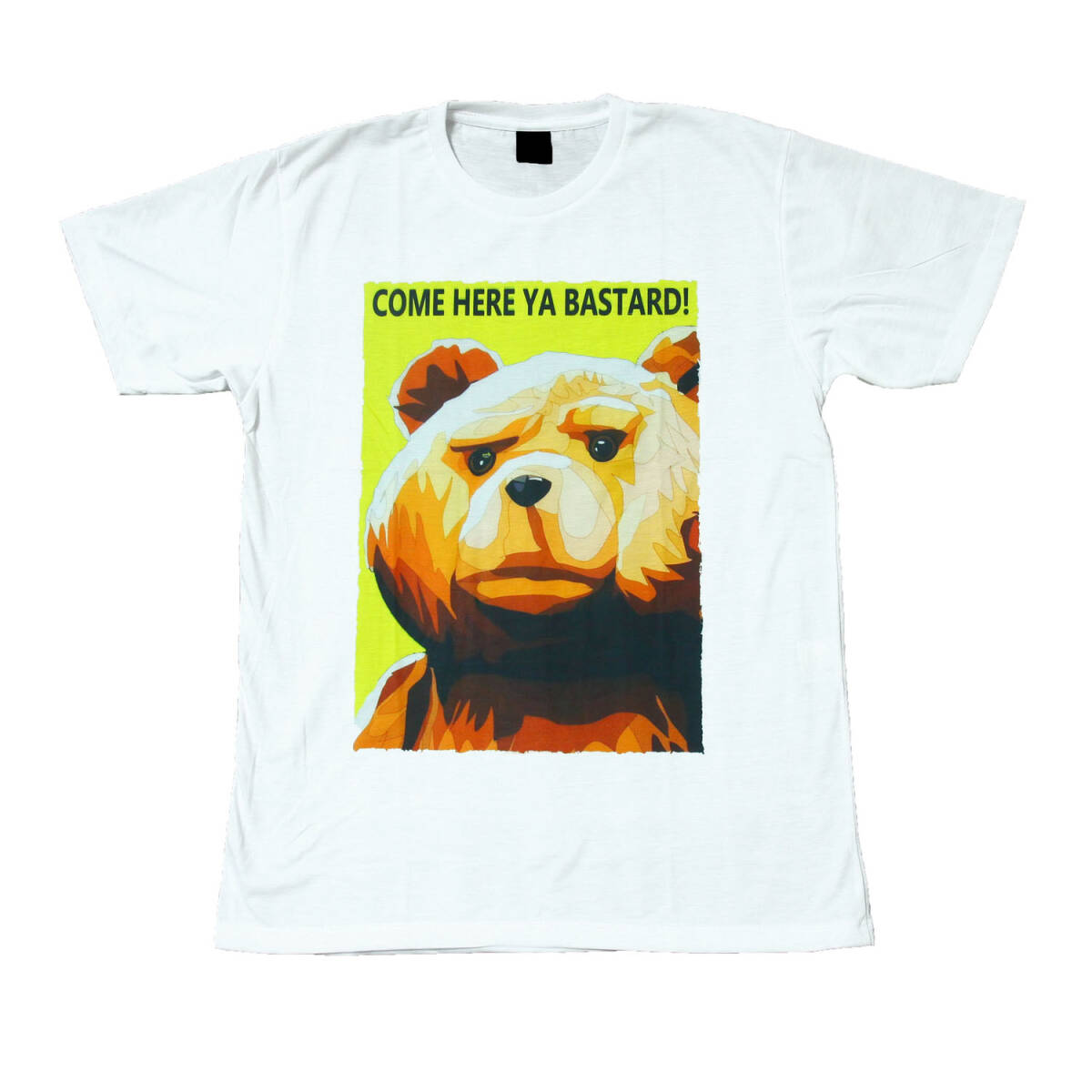 テッド TED 映画Tシャツ くまのぬいぐるみ プリントTシャツ カワイイ ストリート系 おしゃれ おもしろTシャツ メンズ 半袖★tsr0450-wht-xl拍卖