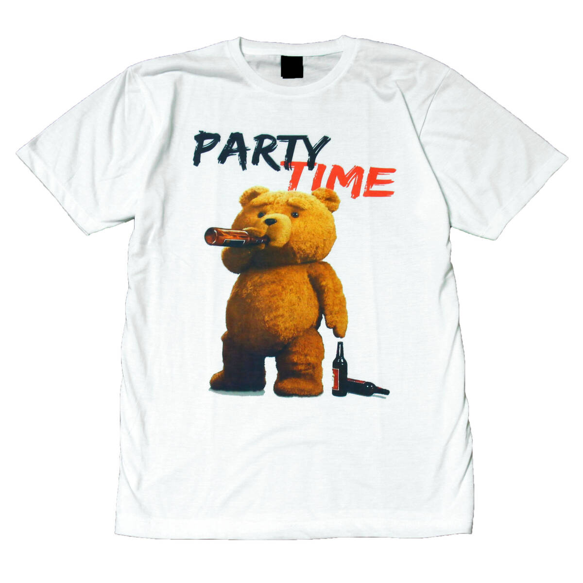 映画Tシャツ テッド TED くま Hなぬいぐるみ プレゼント カワイイ アメカジ ストリート おもしろTシャツ メンズ 半袖★tsr0464-wht-s拍卖