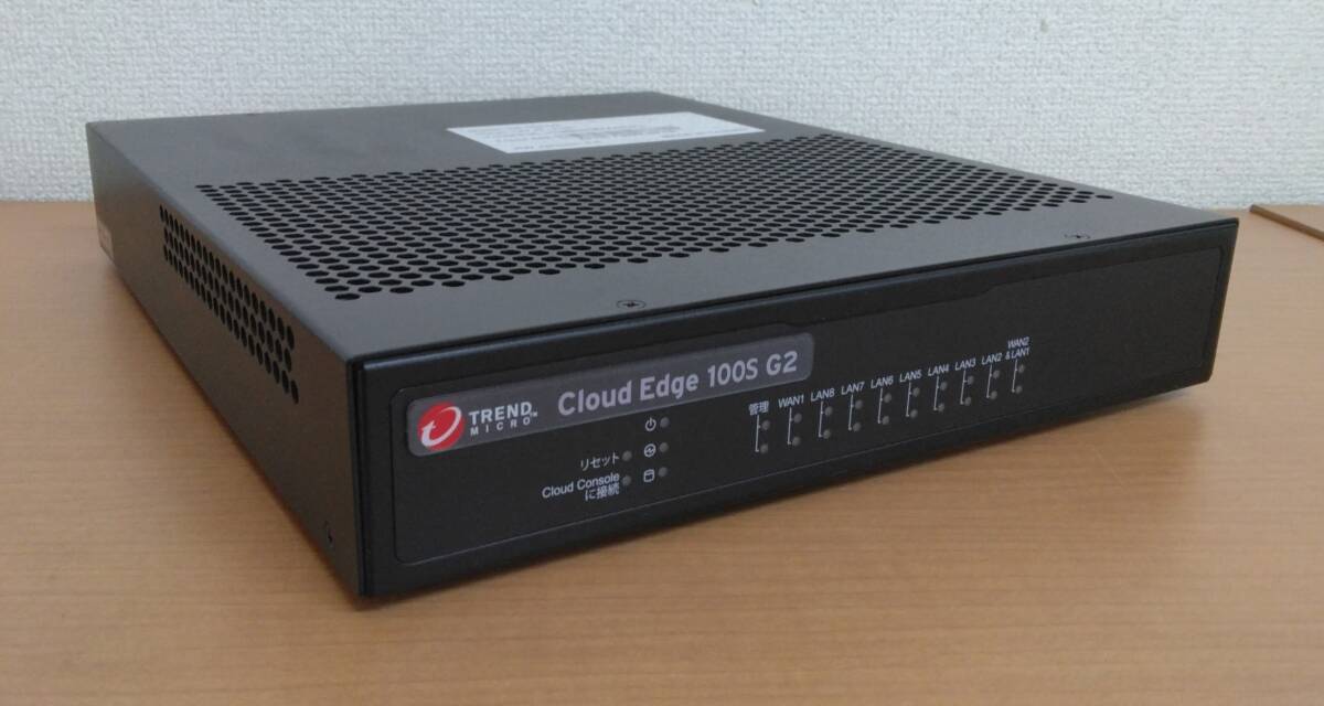 ★Trend Micro(トレンドマイクロ) CE 100 G2★Cloud Edge 100S G2★UTM★入電確認、初期化済み★T0000959拍卖