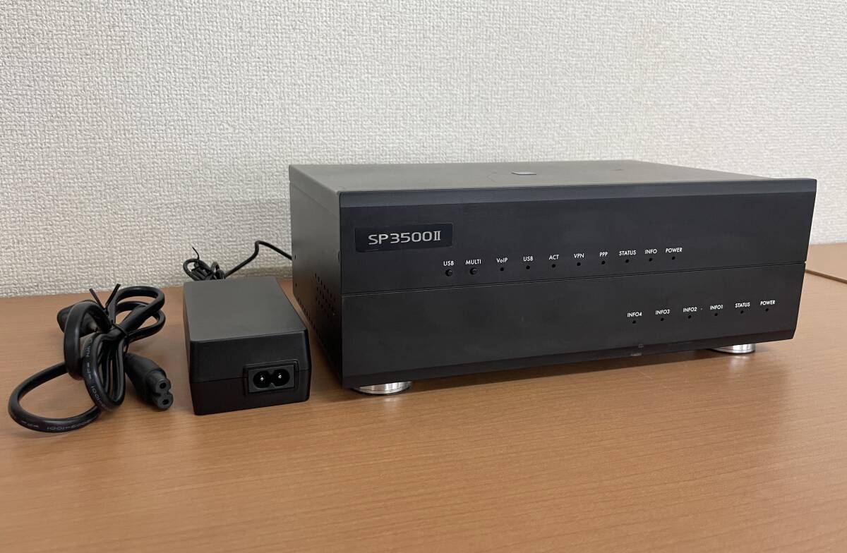 ☆SAXA(サクサ株式会社) SP3500Ⅱ☆UTM一体型IP-PBX☆ライセンス期限2027/8/1☆T0000974-2拍卖