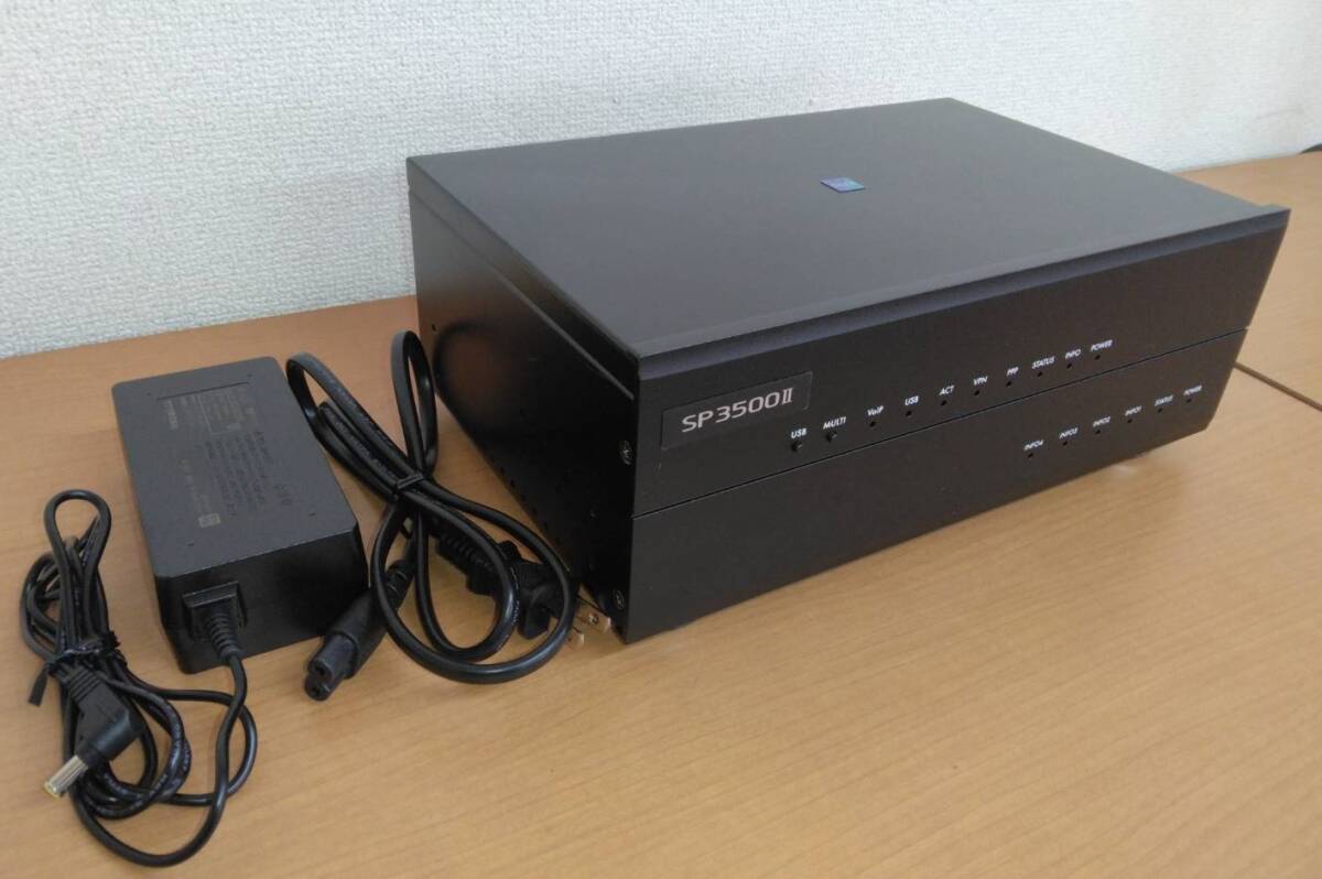 ☆SAXA(サクサ株式会社) SP3500Ⅱ UTM一体型☆2022年/ライセンス期限/2029年11月1日☆初期化済み☆T0000917-1拍卖