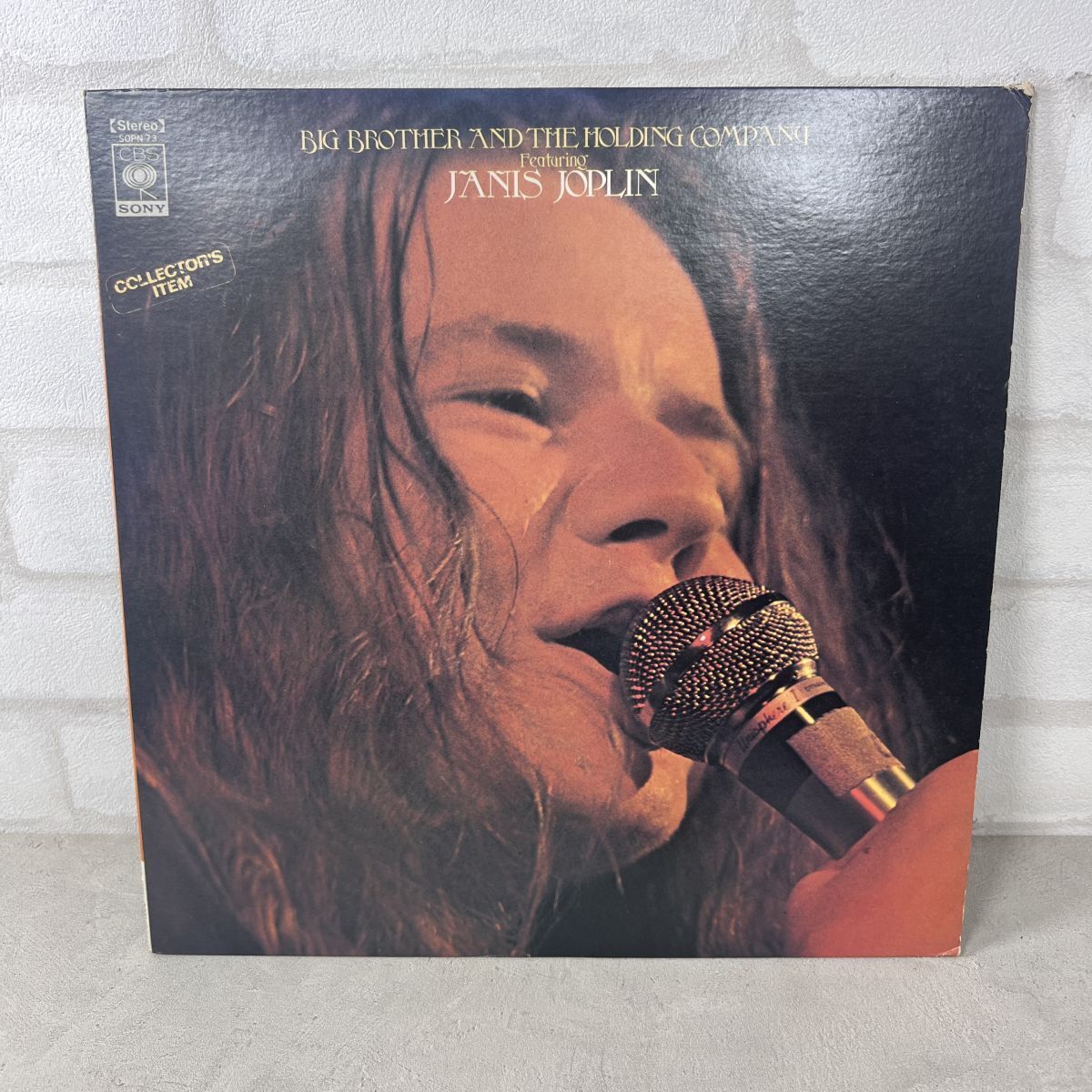 【LP】ビッグ・ブラザー&ザ・ホールディング・カンパニー BigBrotherandtheHoldingCompanySOPN-73CBS/JanisJoplin/STEREO/12インチ【30】拍卖