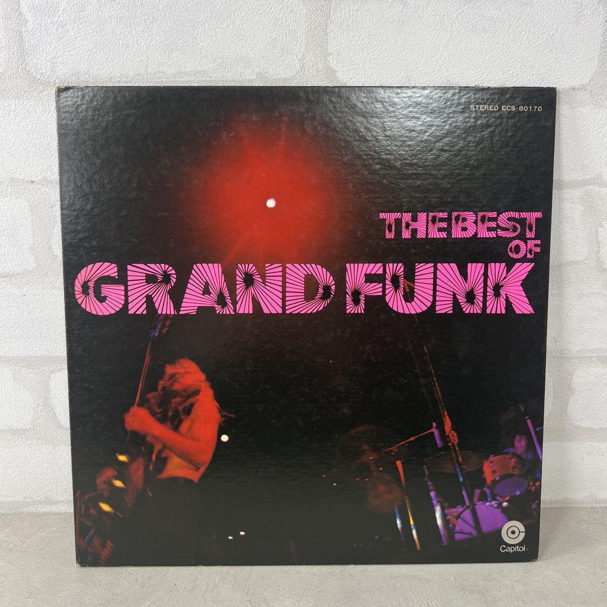 【LP】グランド・ファンク Grand Funk Railroad(ECS-80170 Capitol/THE BEST OF GRAND FUNK/Funk Rock/STEREO/12インチ/12 Vinyl)【59】拍卖