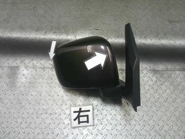 日産(NISSAN)※同梱不可※モコ MG33S 右サイドミラー 右ドアミラー カラーZSF 品番 96301-4A12M 電動格納 5P 50M3拍卖