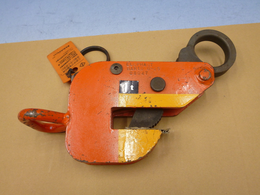 象印チェンブロック 横吊りクランプ HAR10 0-25 1t拍卖