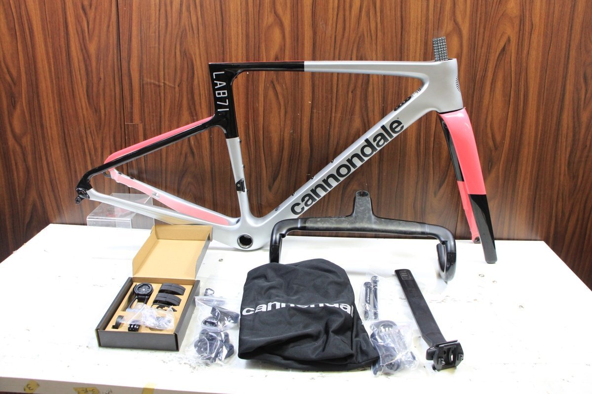 □□CANNONDALE キャノンデール SUPERSIX EVO LAB71 MOMOハンドル付属 サイズ48 2024年 超美品拍卖
