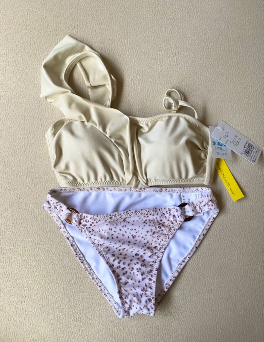 水着上下 新品タグ付き 16,500円の品 LIP SERVICE/リップサービス ムラサキスポーツ 水着 ビキニ 9M 日本製【送料無料】拍卖