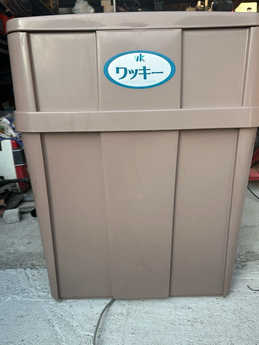 ワツキー室外型家庭用生ごみ処理機 形名KR1350つ通電確認 中古美品拍卖