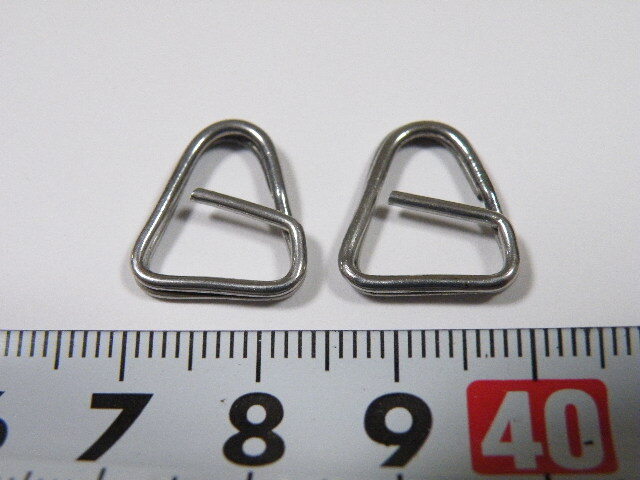 ◎ カメラストラップ 接続用 三角リング 2個セット 1拍卖