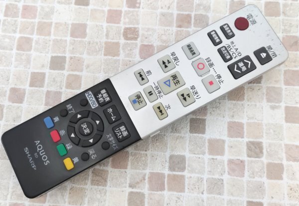 シャープ 純正 リモコン GA963PA ブルーレイ BD-H50 BD-H30 等 動作OK拍卖