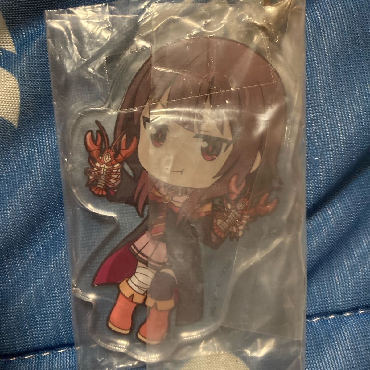 一番くじ この素晴らしい世界に祝福を! D賞 アクリルチャーム めぐみん ザリガニ グッズ このすば アクリルキーホルダー ストラップ拍卖