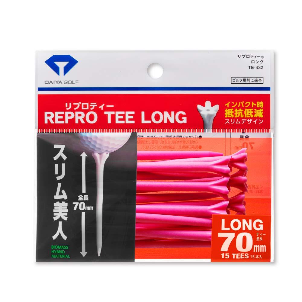 ダイヤゴルフ(DAIYA GOLF) ゴルフティー リプロティーロング ピンク TE-432拍卖