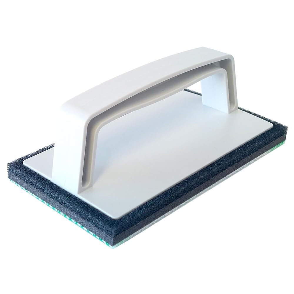 アズマ工業(Azuma Industrial) 外壁・玄関ブラシスポンジH 本体 ライトグレー 玄関掃除 ベランダ掃除 外壁掃除 ハンドブラシ拍卖