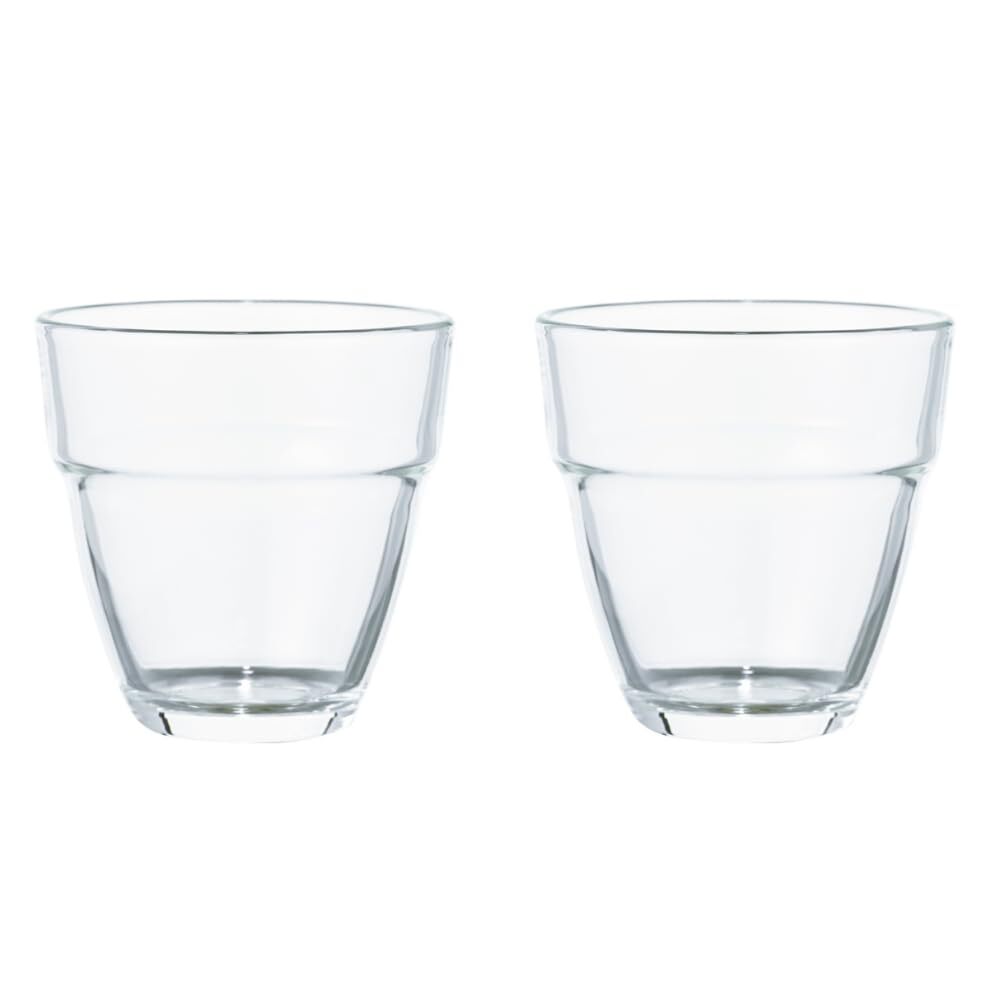 HARIO(ハリオ) 耐熱スタックグラス 2個セット 260mL 耐熱ガラス製 スタッキング可 レンジ・食洗器OK ティーカップ 日本製 HAR拍卖