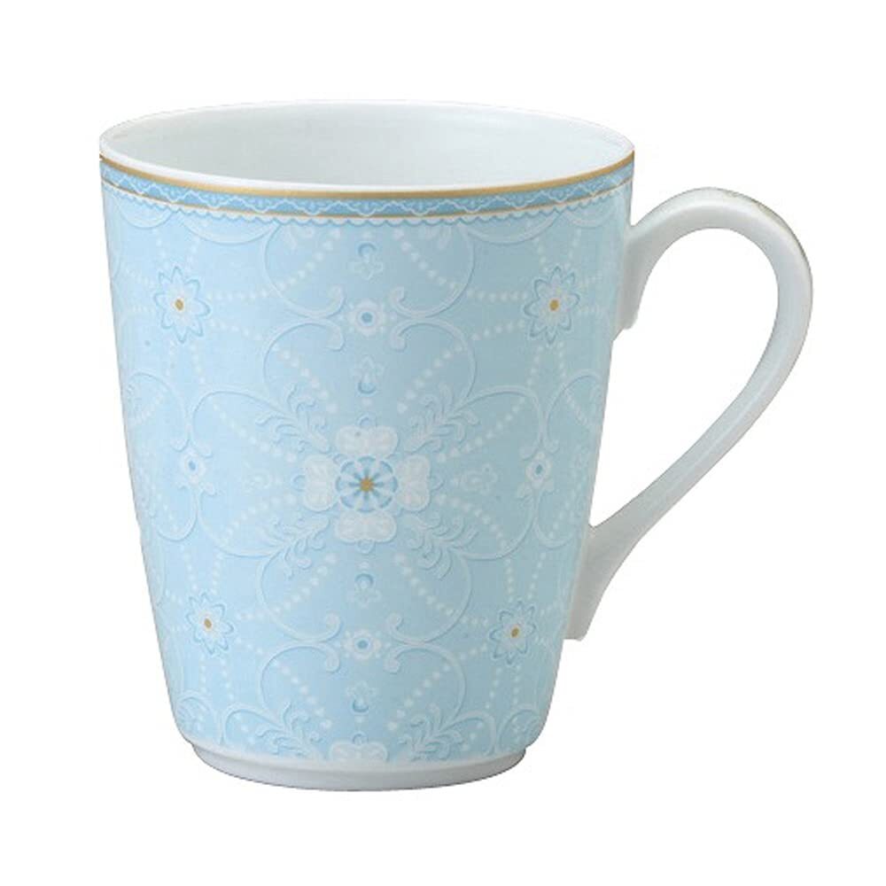 NARUMI(ナルミ) マグカップ イングリッシュトラッドブルー 300cc やさしく上品な絵柄 電子レンジ温め対応 日本製 父の日 プレゼント拍卖