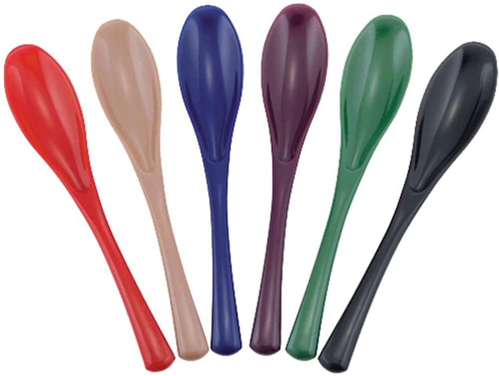 下村企販 スプーン ソフト 6本組 【日本製】 皿が底につかない 介護 子ども 離乳食 色別 34948 燕三条拍卖
