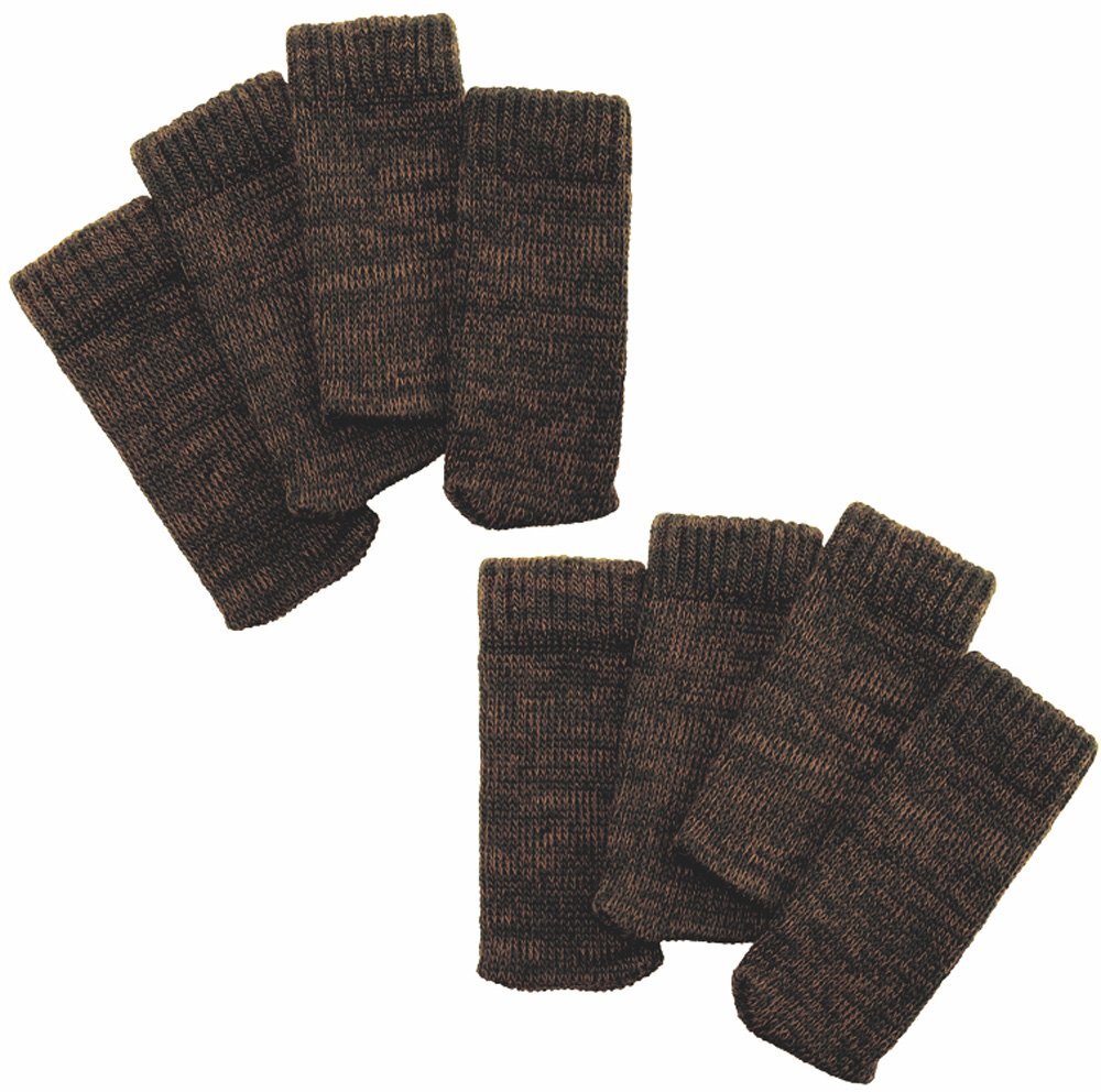 コジット 脱げにくいチェアソックス ウッディウォールナット 2脚分【床の傷・摩擦音を防ぐ! 】拍卖