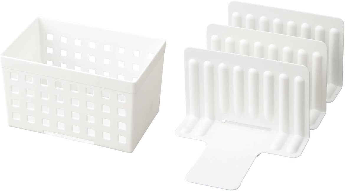 ライクイット (like-it) キッチン収納 スライドできる 冷凍庫収納 スタンド 仕切り&BOX 約幅16.5x奥13x高10.5cm /拍卖