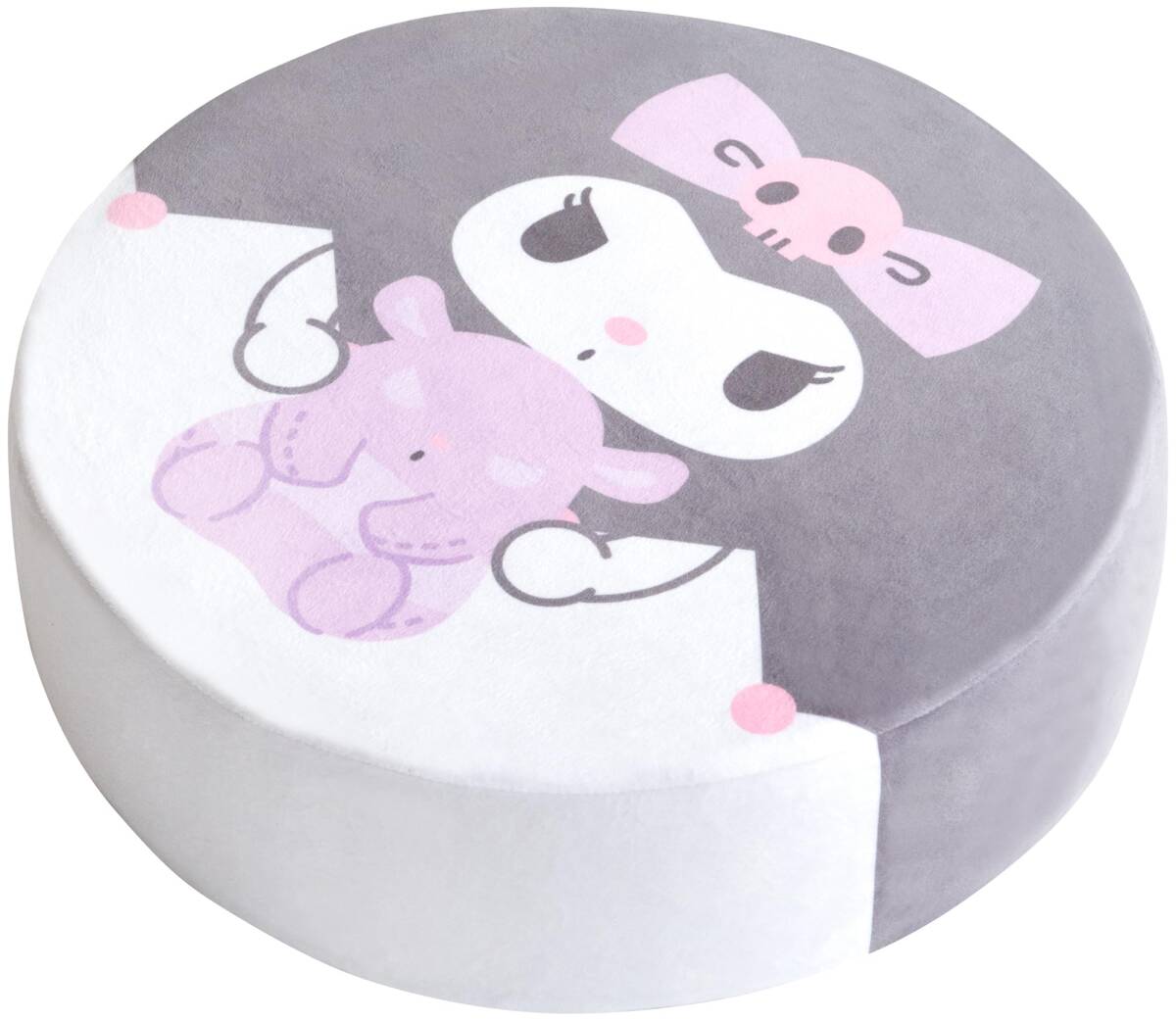 宮武製作所 リビングクッション サンリオ 可愛い 極厚クッション 直径40×高さ12cm CN-S400 クロミ拍卖