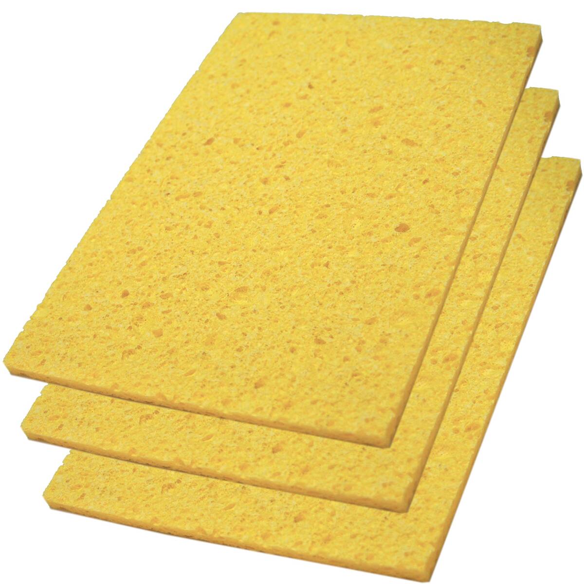 セルローススポンジ クロス 日本製 吸水 速乾 水切りシート 24×16cm イエロー 3個セット拍卖