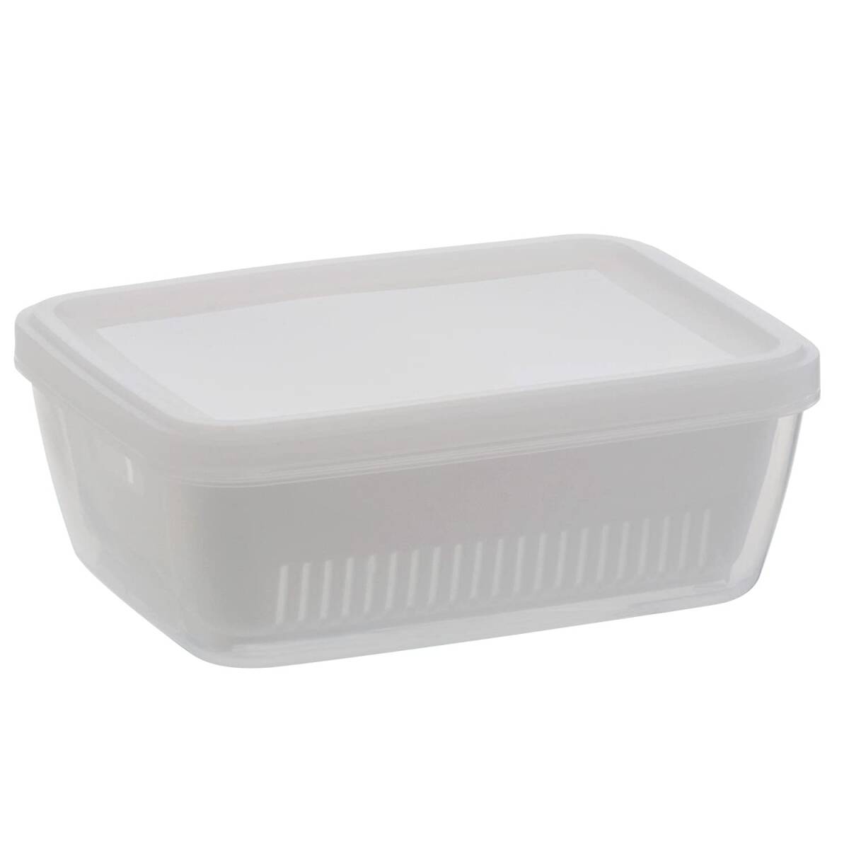 ベストコ 抗菌 抗ウイルス 保存容器 レンジ容器 800ml ホワイト MA-3218 ザルパック拍卖