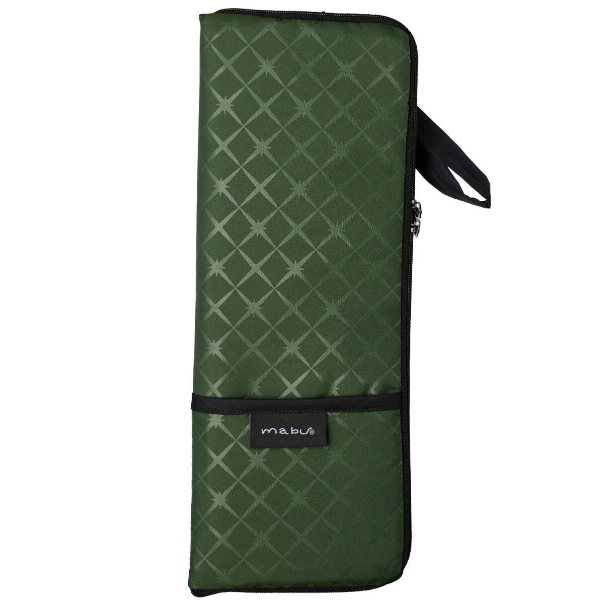 mabu 吸水 折りたたみ 傘 ポーチ 「 江戸 」 草×矢来 SMV-41014 W126×H310mm拍卖