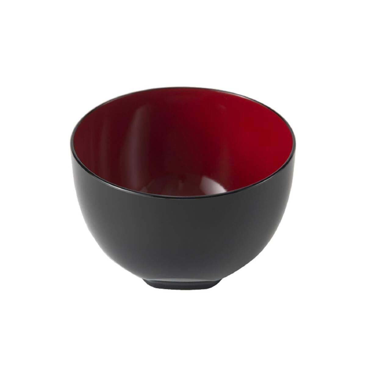 アサヒ興洋 お椀 汁椀 六角 黒 約直径10.5×高さ6.9cm 食洗機対応 電子レンジ対応 和風 日本製拍卖