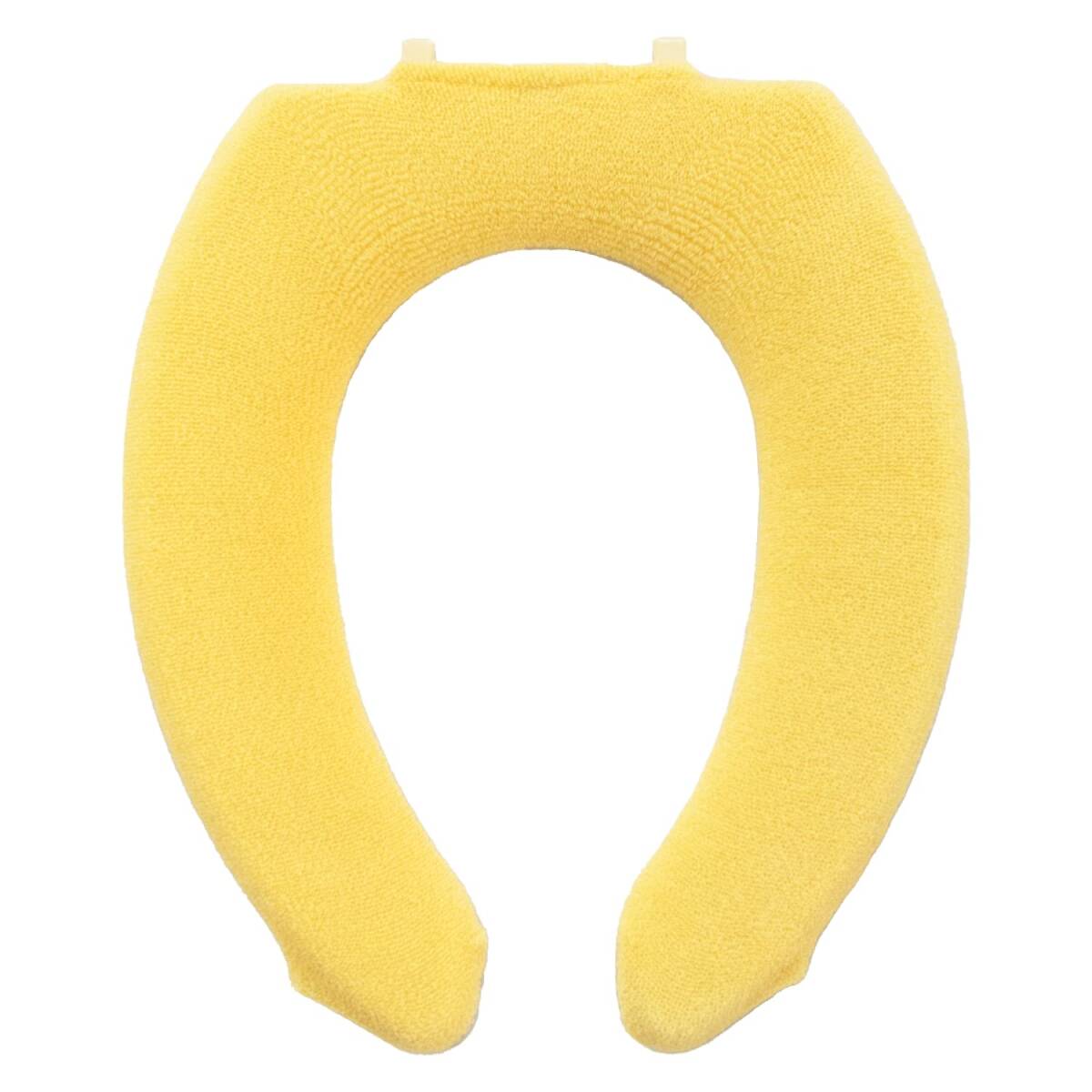 オカ(OKA) エトフ トイレ便座カバー U型専用 イエロー (北欧 洗える おしゃれ)拍卖