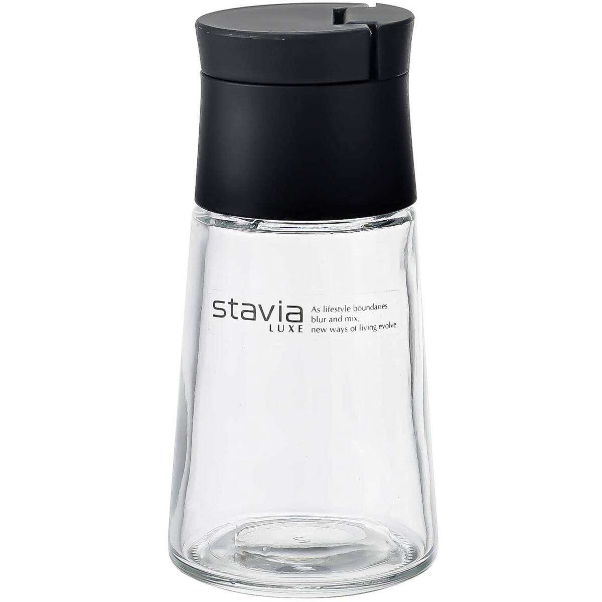 リス 調味料 塩 胡椒入れ ブラック 80ml スタビアリュクス拍卖