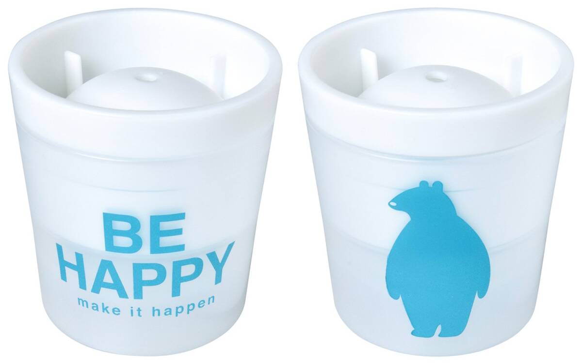 ライクイット (like-it) 製氷皿 アイスボールメーカー 2個セット 約Ф7.5×高7.5cm ホワイト 日本製 STK-06L 2P拍卖