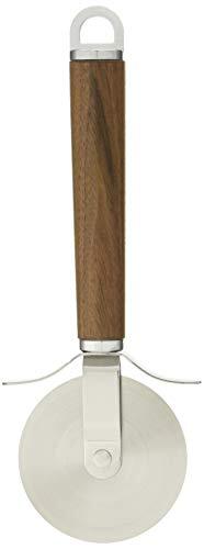 サンクラフト ピザ カッター日本製 ウッディタイム 天然木柄 ウォールナット WT-18 ブラウン拍卖