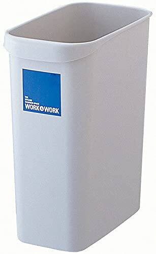 リス ゴミ箱 くず入れ W&W 角8L 角型 グレー 8L グリーン購入法適合品拍卖