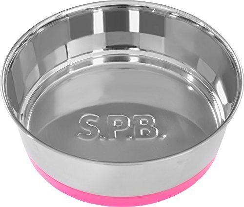 S.P.B. (スーパーペットボウル)犬用食器 フェスティバボウル ピンク 大型犬用LLサイズ拍卖