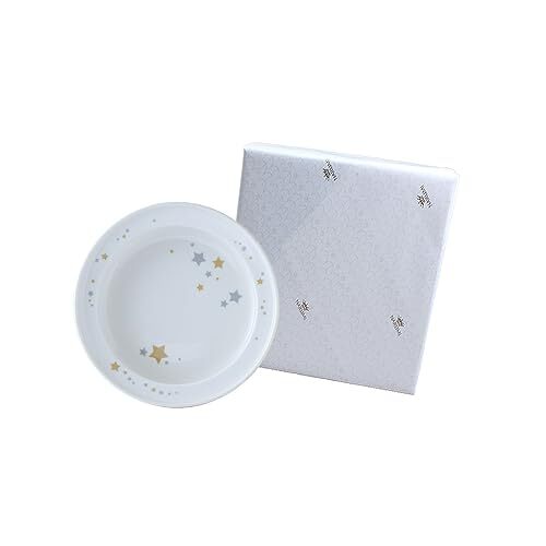 NARUMI(ナルミ) 子供用 食器 プレート シャイニングスター 径14cm すくいやすい食器 ユニバーサルプレート 出産祝い お食い初め 離拍卖