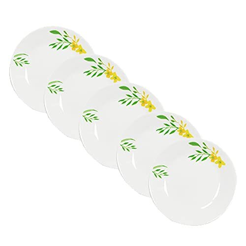 コレール 小皿 5枚セット 皿 プレート 割れにくい 軽量 電子レンジ対応 オーブン対応 食洗機対応 ノーブルイエロー J106-NBY CP-拍卖