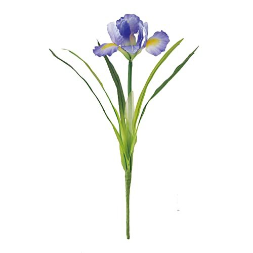 東京堂 造花 MAGIQ 花しょうぶ ブルーラベンダー 花径8×L26cm 1本入 FM001525-011拍卖