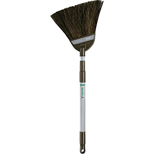 アズマ 外ほうき 3段伸縮赤シダホーキAL 穂幅:約27cm 全長:約73~130cm 使いやすい長さに調節できる。軽くてサビにくいアルミ柄の伸拍卖